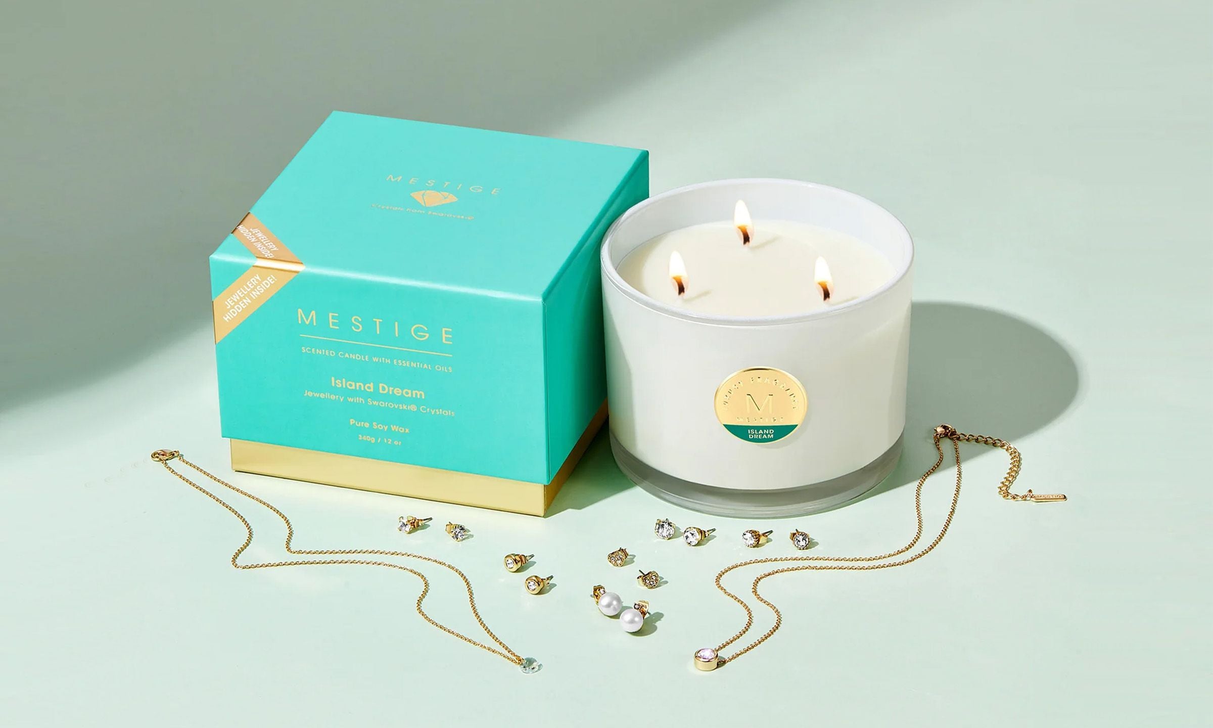 Candle With Jewelry Inside Diamond Candles Candle With Jewelry