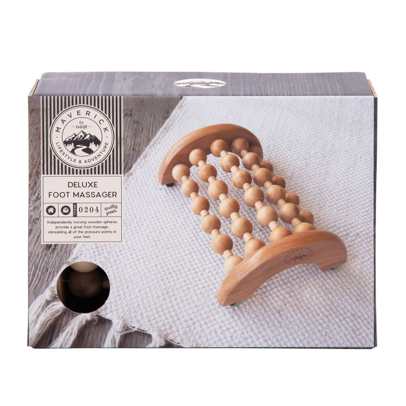 Deluxe Wooden Foot Massager
