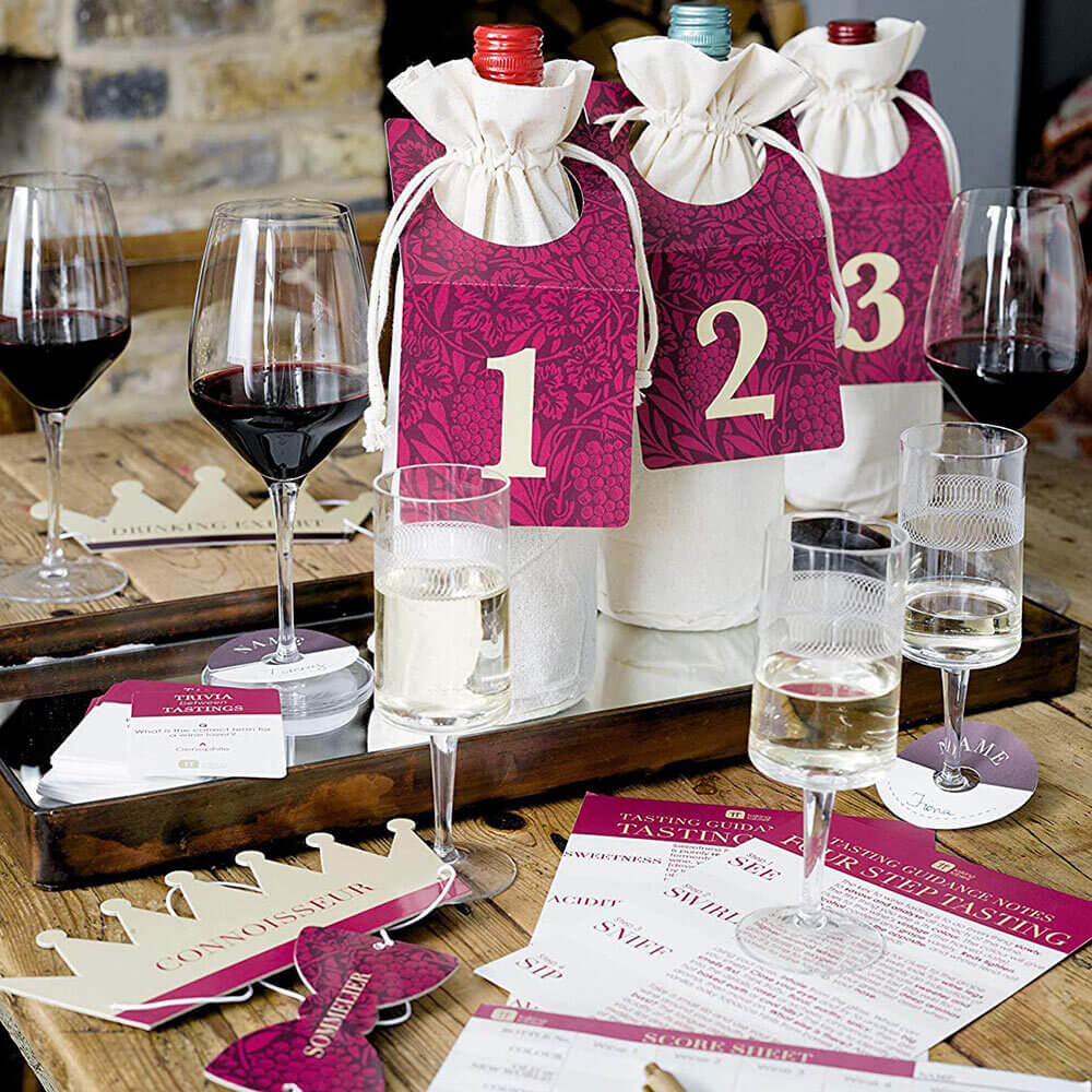 Wine Tasting Evening Party Game Gifts Australia