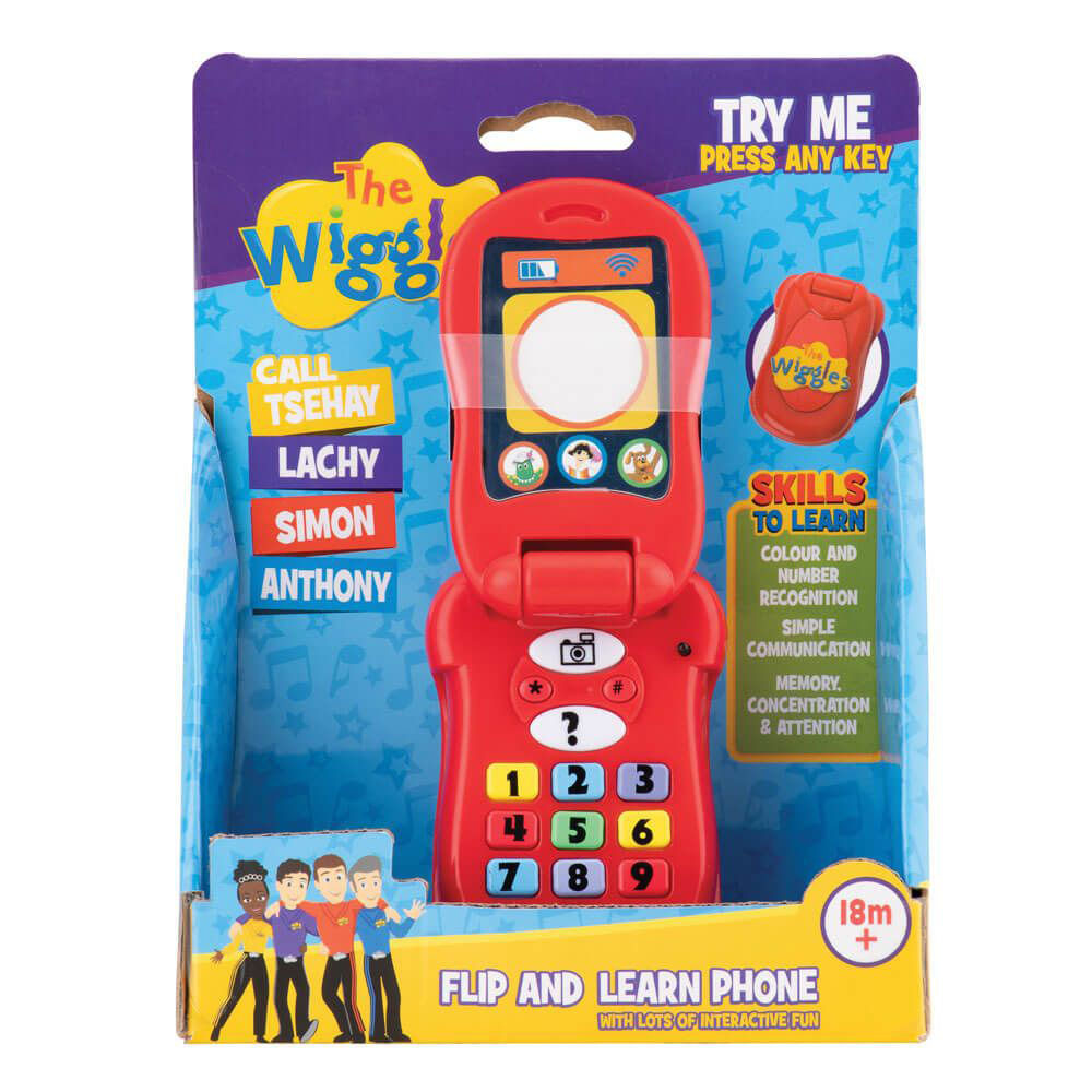 The Wiggles Flip & Learn Phone 