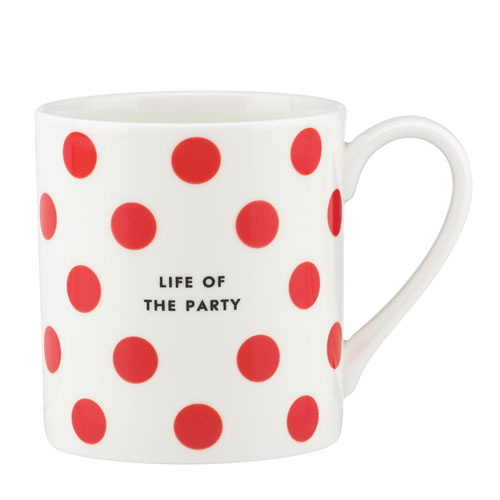 Kate Spade Life of the Party Mug