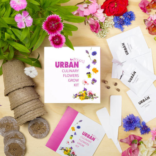 Urban Greens Culinary Flowers Grow Kit