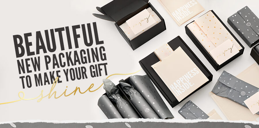 Beautiful packaging to make your gift shine