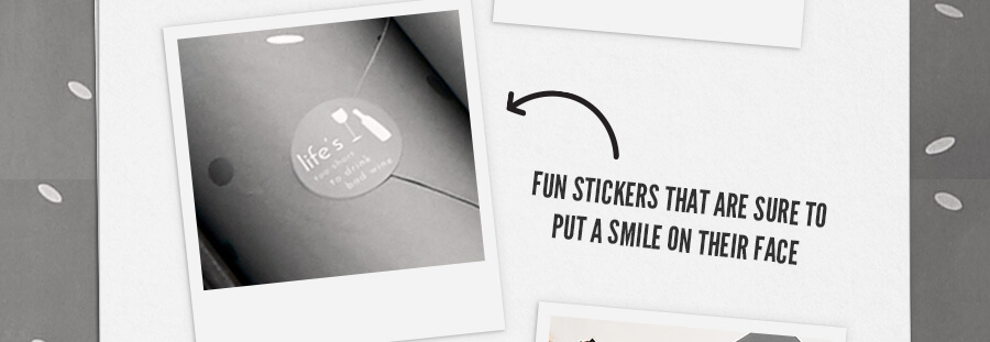 Fun stickers that are sure to put a smile on their face