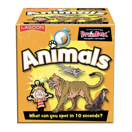 Brainbox Animals Flash Card Game