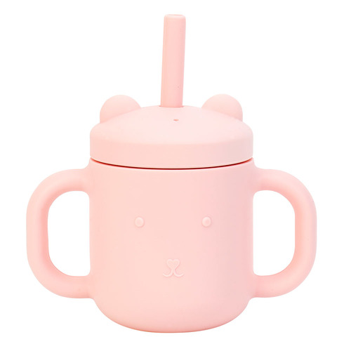 Pink Mini Sippi Bear With Handles