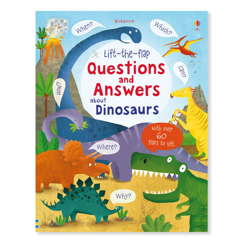 Lift-The-Flap Dinosaurs Book