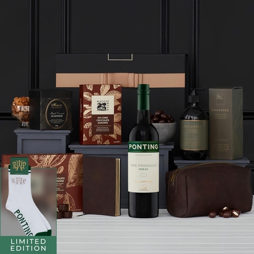 Men's A Little Luxury Hamper with Ponting Shiraz
