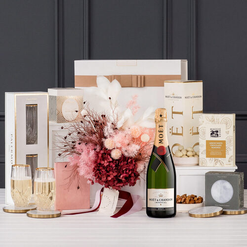 More Than Flowers with Moët Hamper