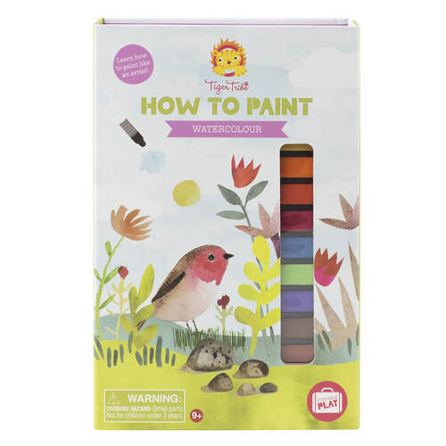 How to Paint Watercolour Artist Kit
