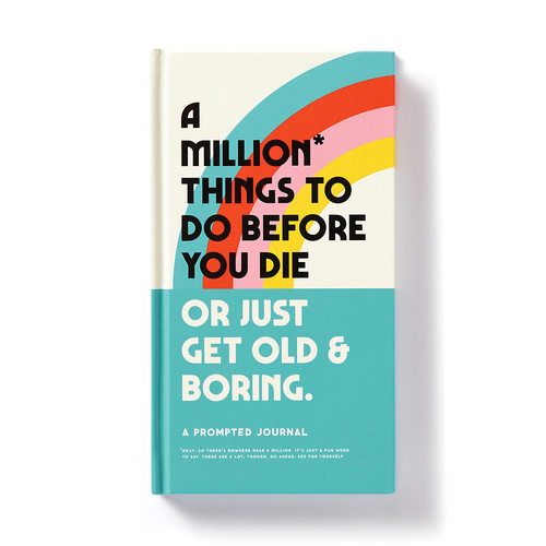 A Million Things To Do Before You Die, Guided Journal