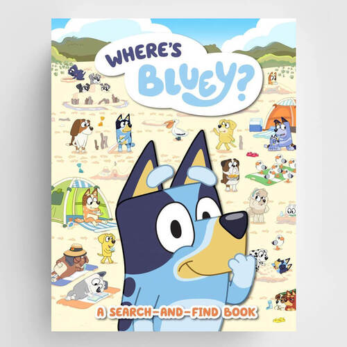 Bluey: Where's Bluey? Search-And-Find Book