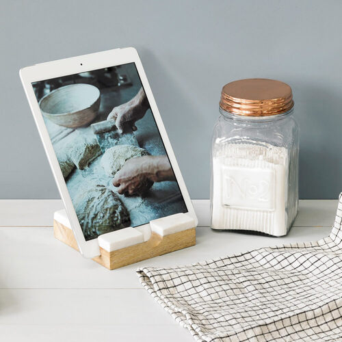 Marble Tablet & Recipe Book Stand
