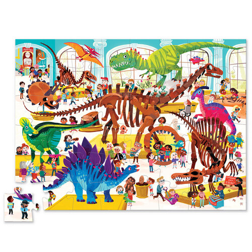 Day at the Dinosaur Museum 48pc Puzzle