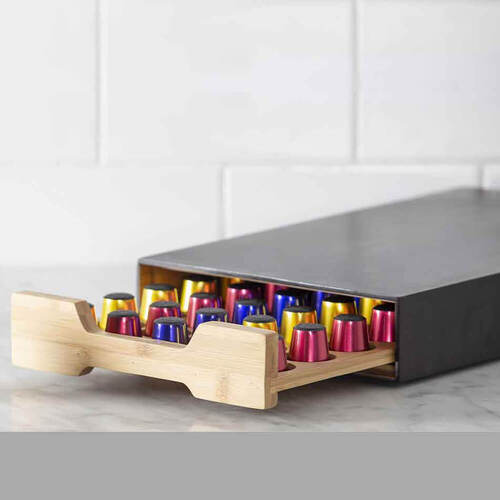 Coffee Machine Stand With Capsule Drawer