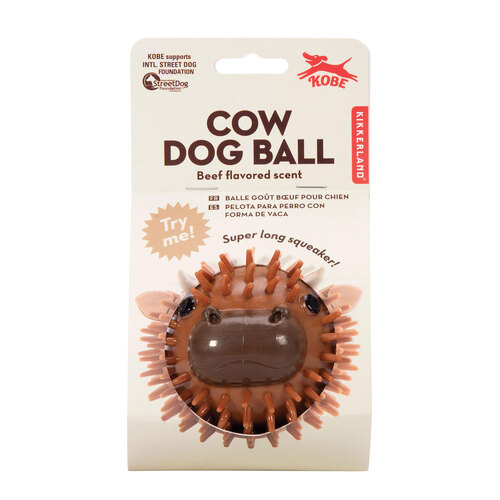 Cow Scented Dog Ball