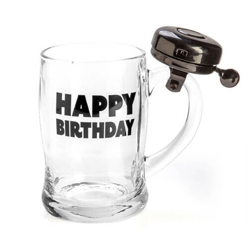 Happy Birthday Ring For Beer Mug