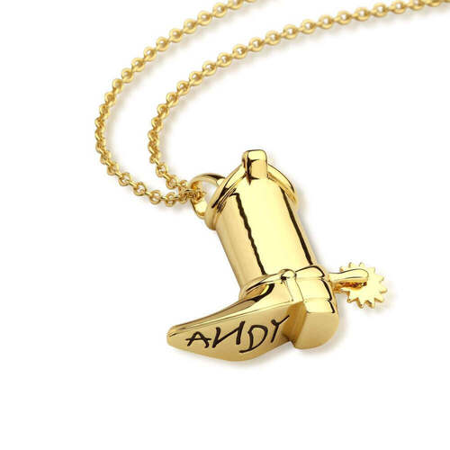 Toy Story Woody Boot Necklace By Disney Couture