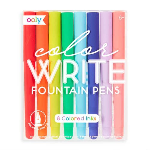 Colour Write Fountain Pen Set