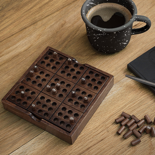 Iron & Glory Wooden Sudoku