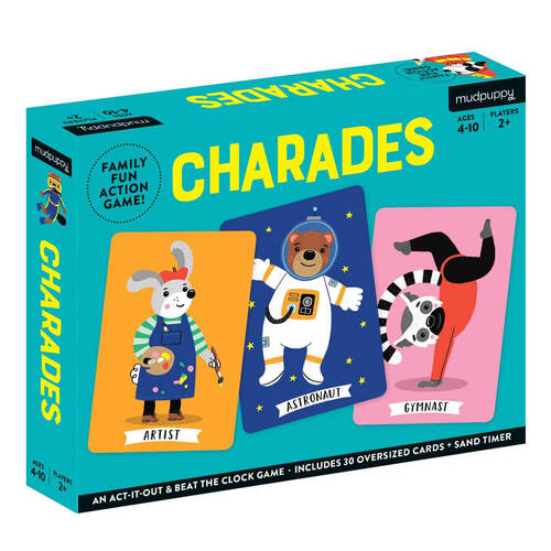 Mudpuppy Charades Board Game