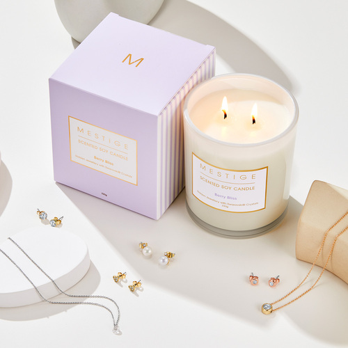 Berry Bliss Candle with Hidden Jewellery
