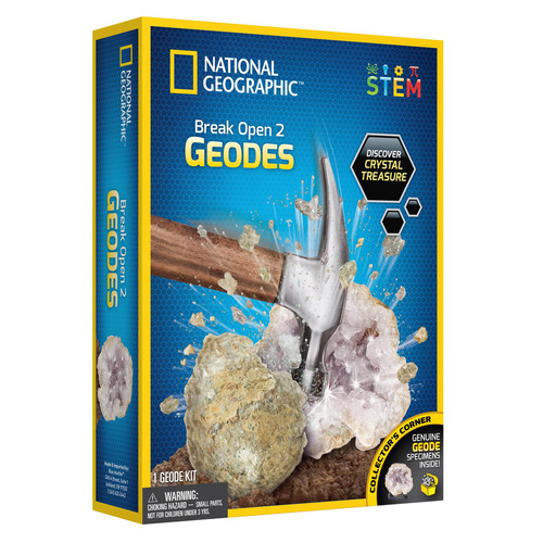 Nat Geo Break Open 2 Geodes