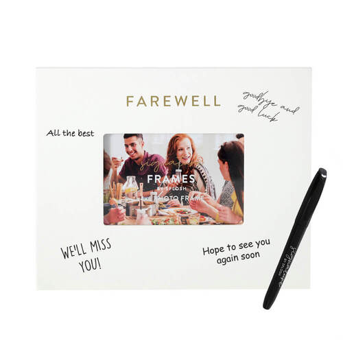 Farewell Signature Frame