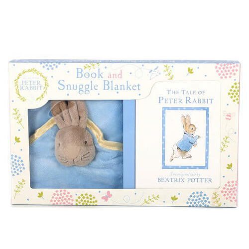 Peter Rabbit Book & Snuggle Blanket