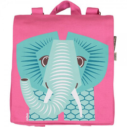 Elephant Organic Cotton Backpack