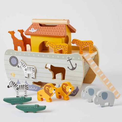 Noah's Ark Animal Shape Sorter | Gifts Australia