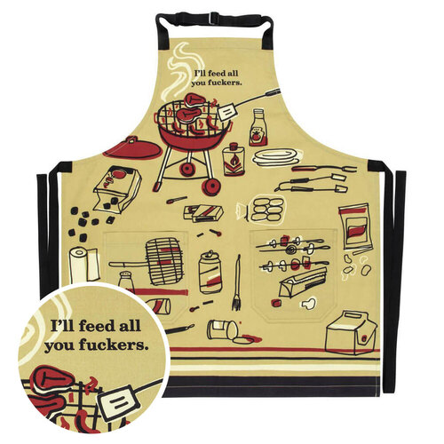 Feed All You Fuckers BBQ Apron