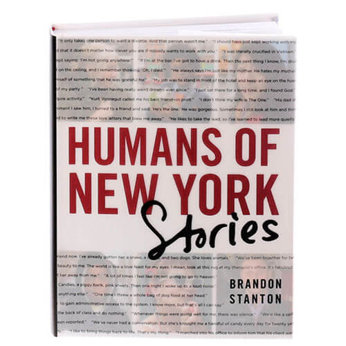 Humans Of New York Stories Coffee Table Book by Brandon Stanton