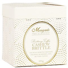 Morgan's Cashew Toffee Brittle 135g