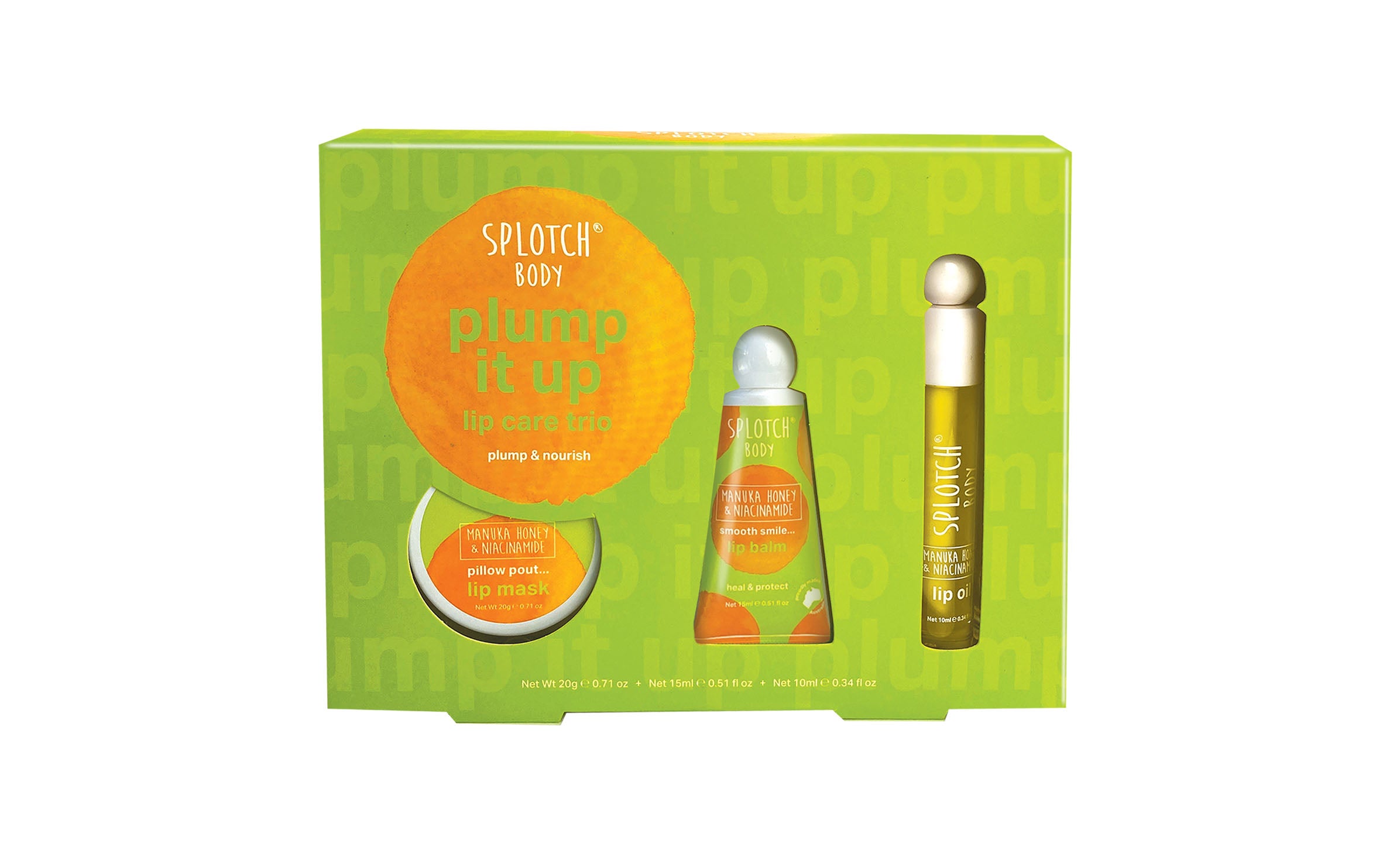 Splotch Plump It Up Lip Care Trio⏐Gifts Australia