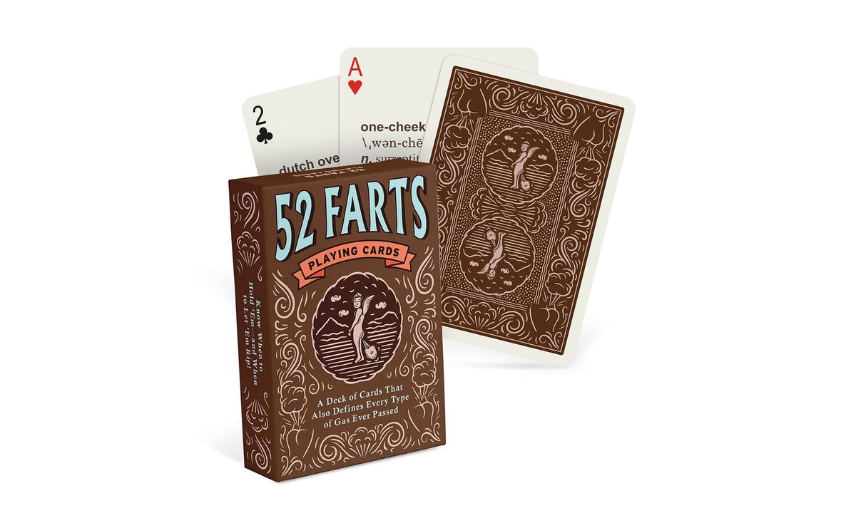 52 Farts Playing Cards