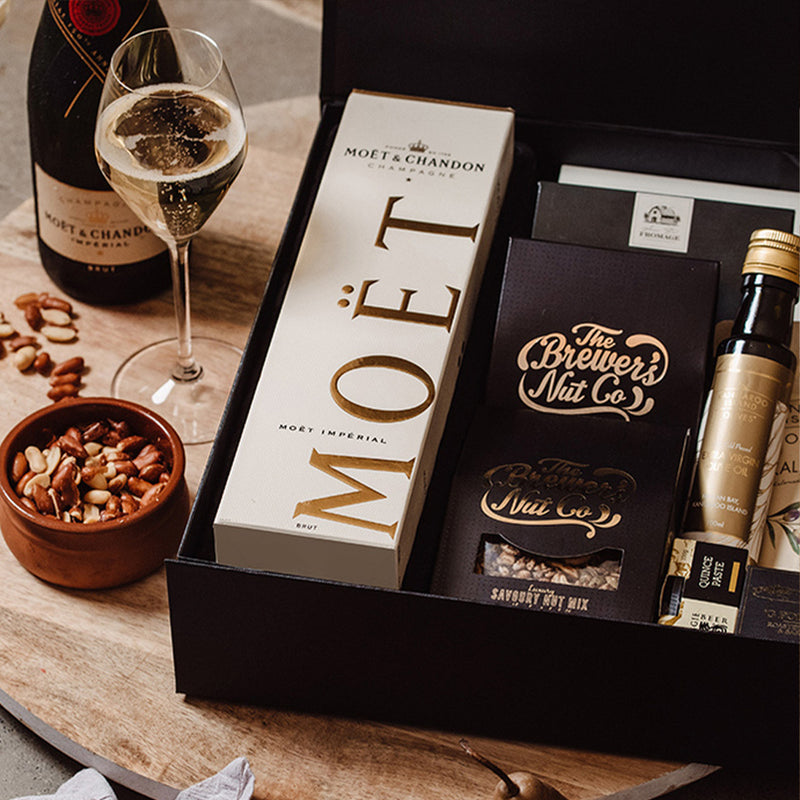 Moët & Gourmet Nibbles Hamper - Alternative View