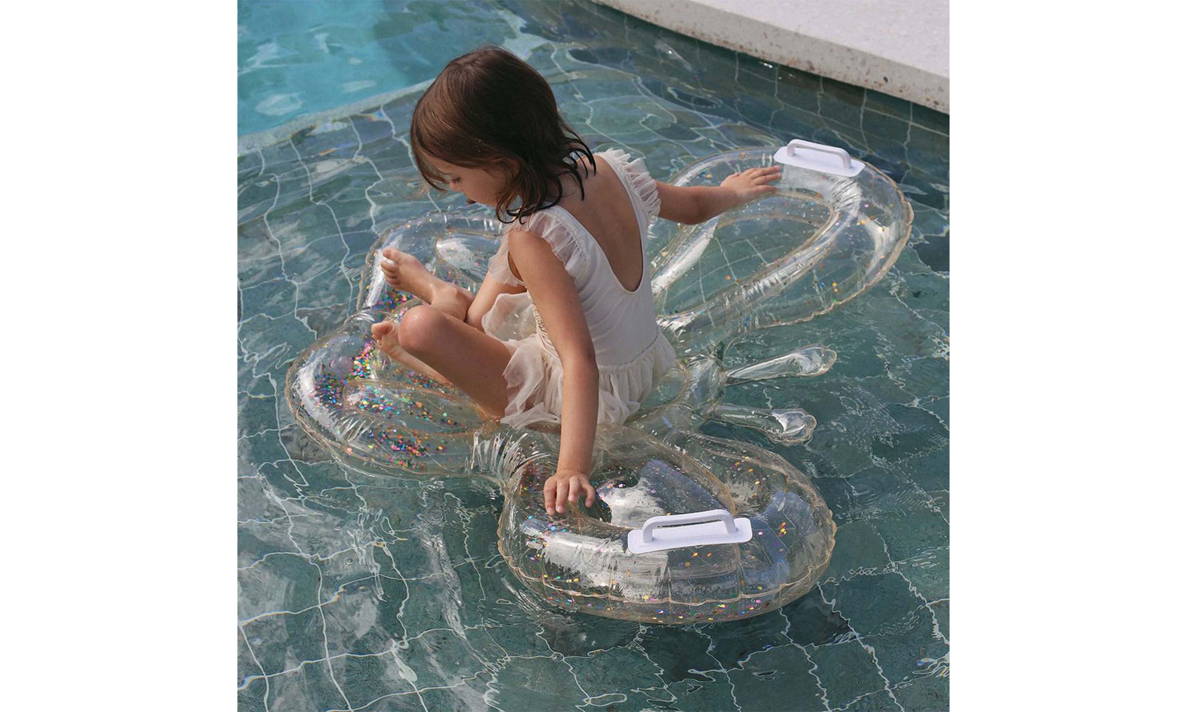 Sunnylife Glitter Butterfly Lie-On Float｜Gifts Australia