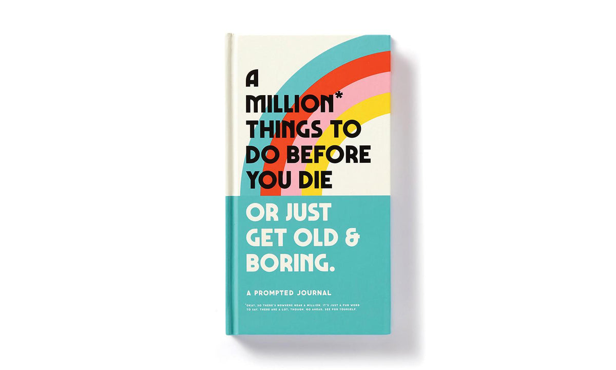 A Million Things To Do Before You Die Guided Journal