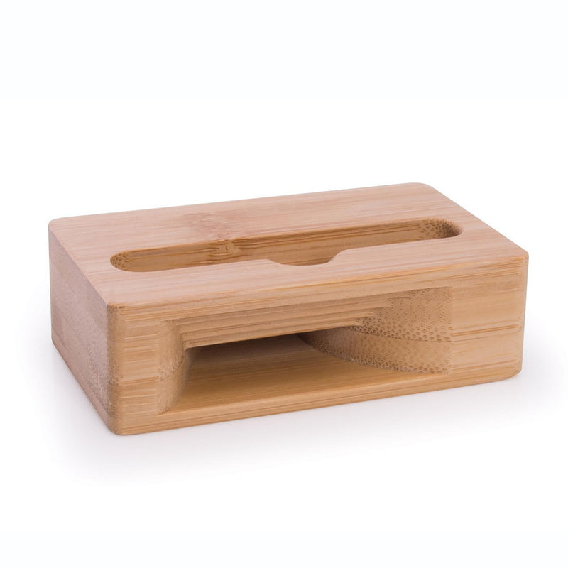 Bamboo Phone Holder and Amplifier -12Disp