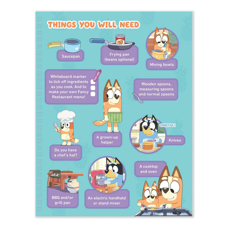 Bluey Cookbook
