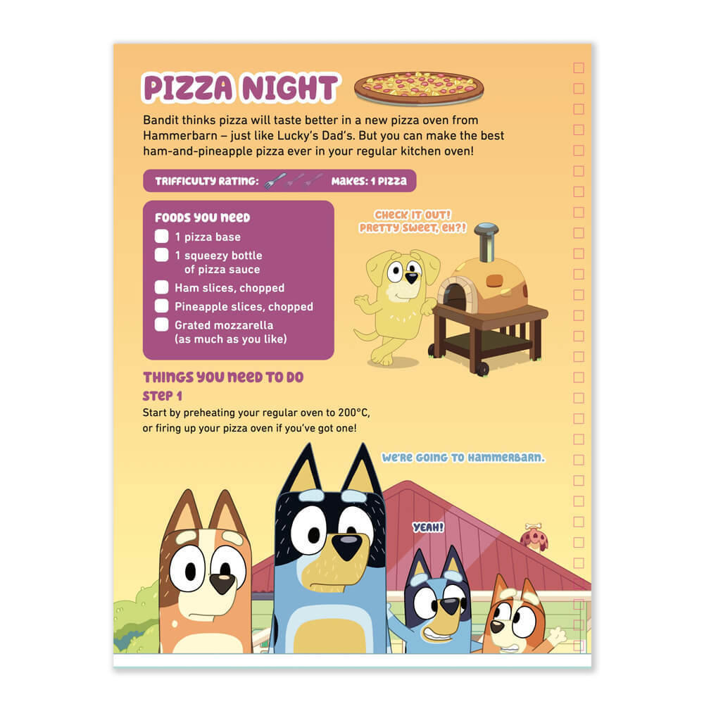 Bluey Cookbook