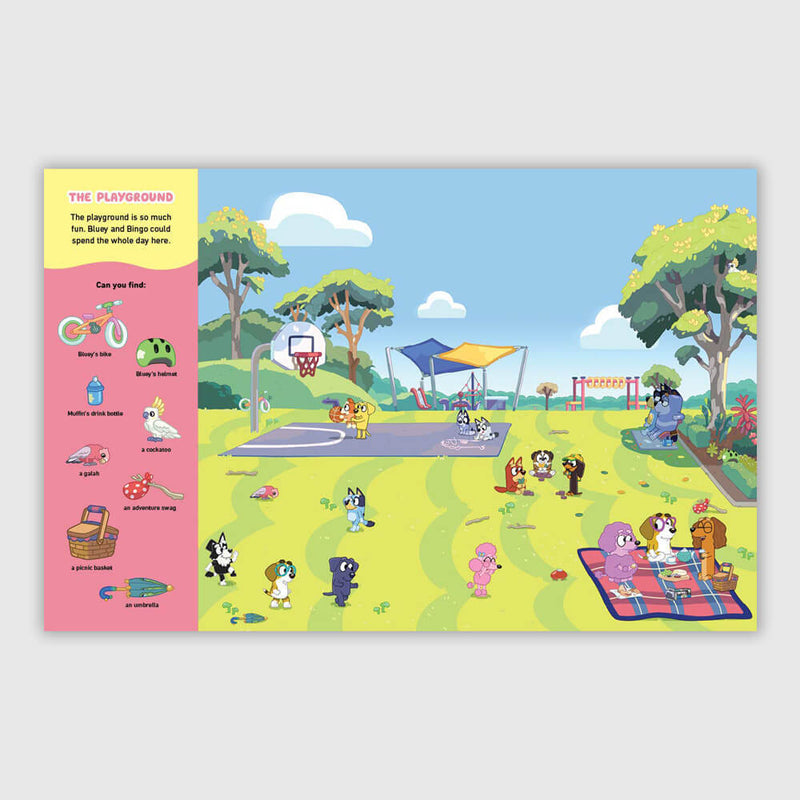 Bluey Wheres Bluey Search-And-Find Book