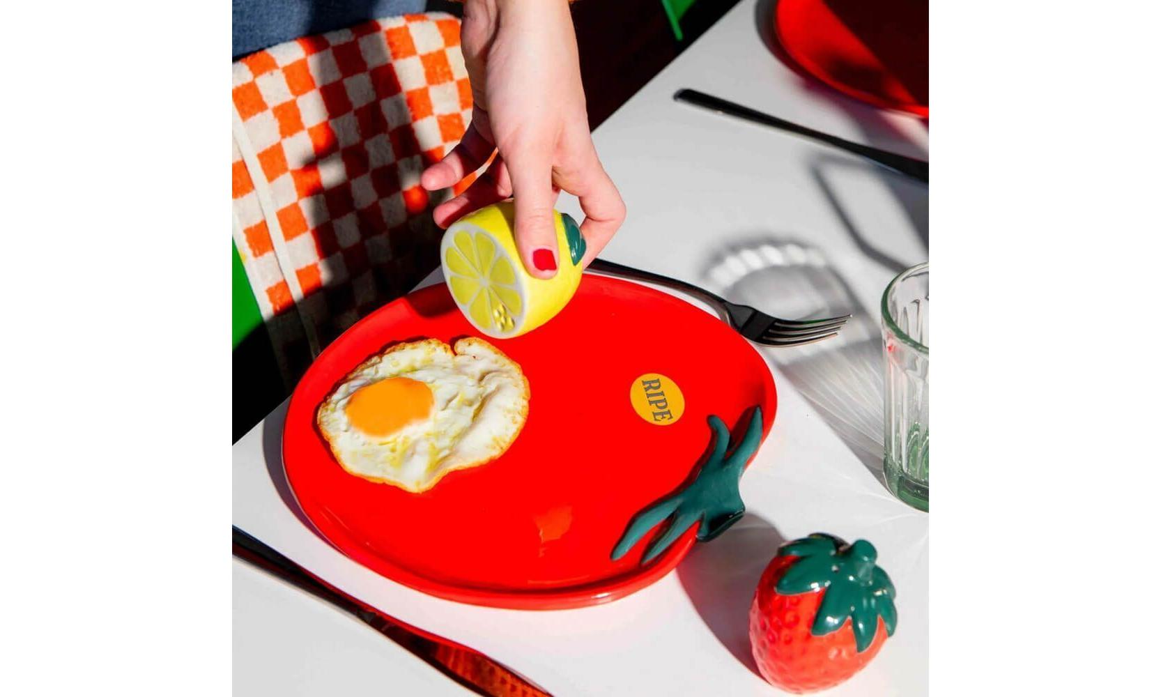 Caramic Salt & Pepper Shakers - Farmers Market