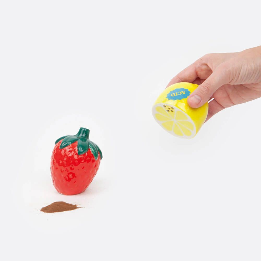 Caramic Salt & Pepper Shakers - Farmers Market