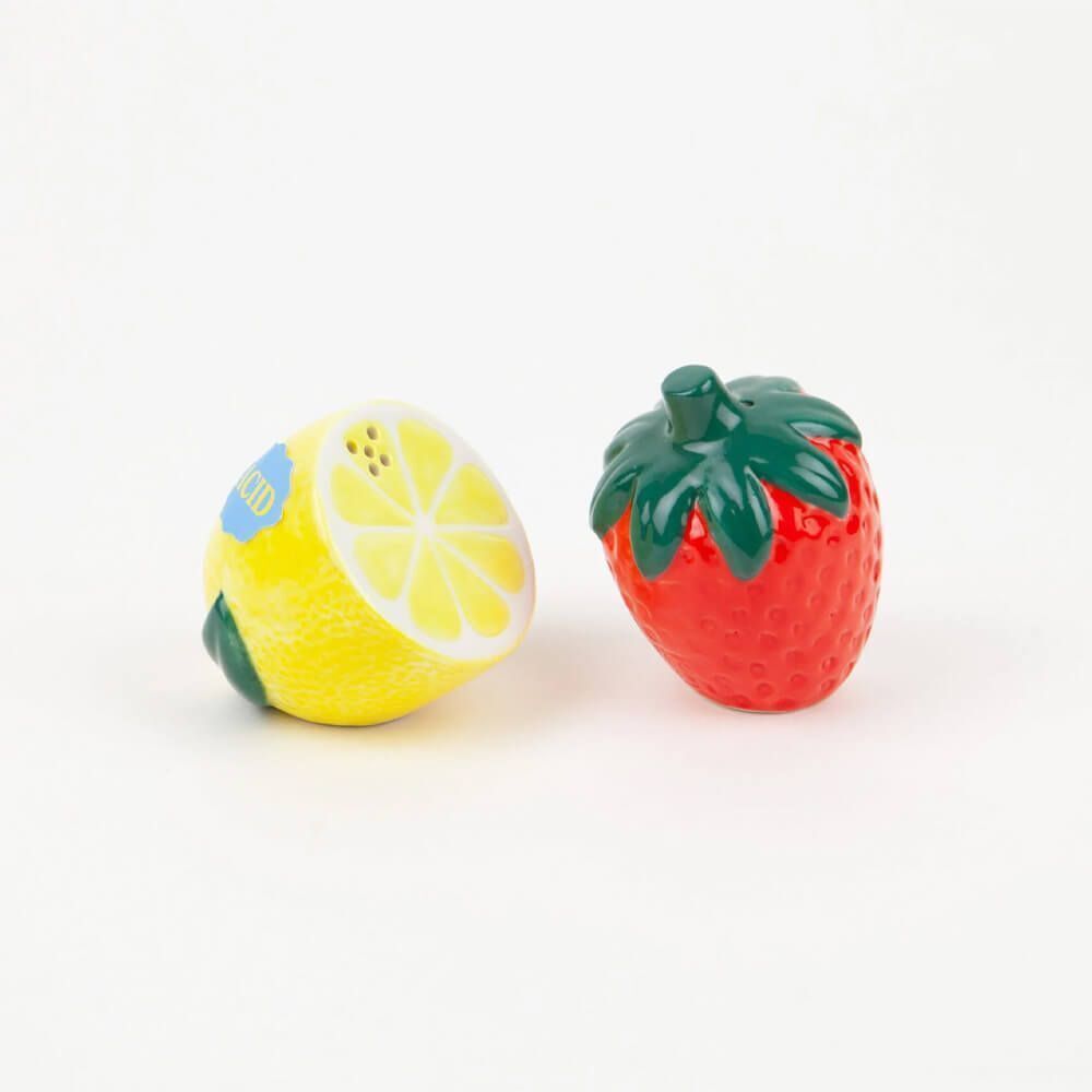 Caramic Salt & Pepper Shakers - Farmers Market