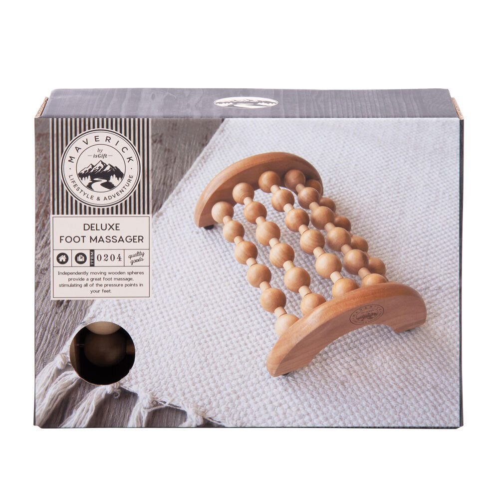 Deluxe Wooden Foot Massager