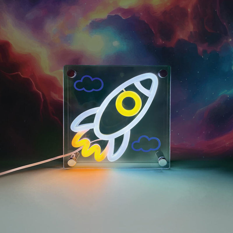 Discovery Zone Rocketship LED Light