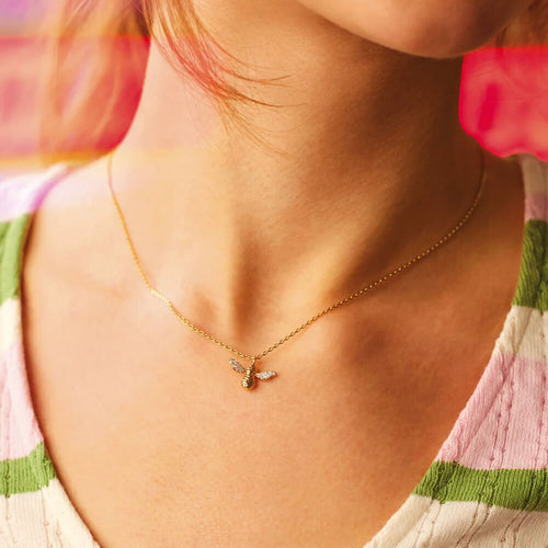 Estella Bartlett Bee Happy Pendant Necklace