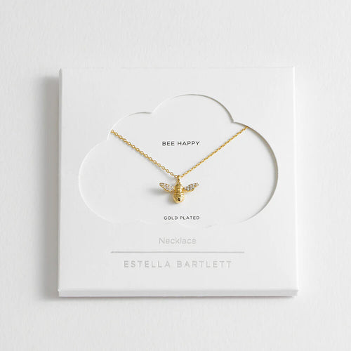 Estella Bartlett Bee Happy Pendant Necklace